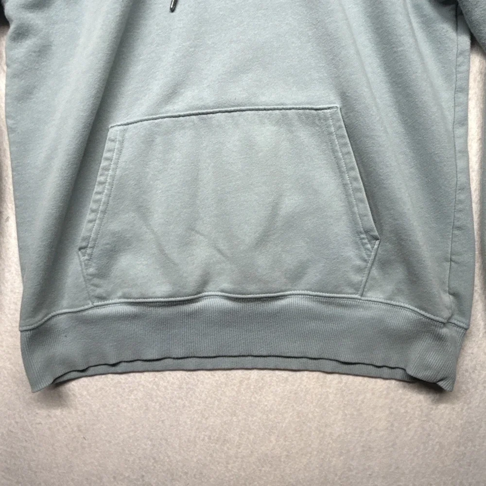 The North Face Novelty Patch Hoodie Mens Medium Light Mint Green Sweatshirt
